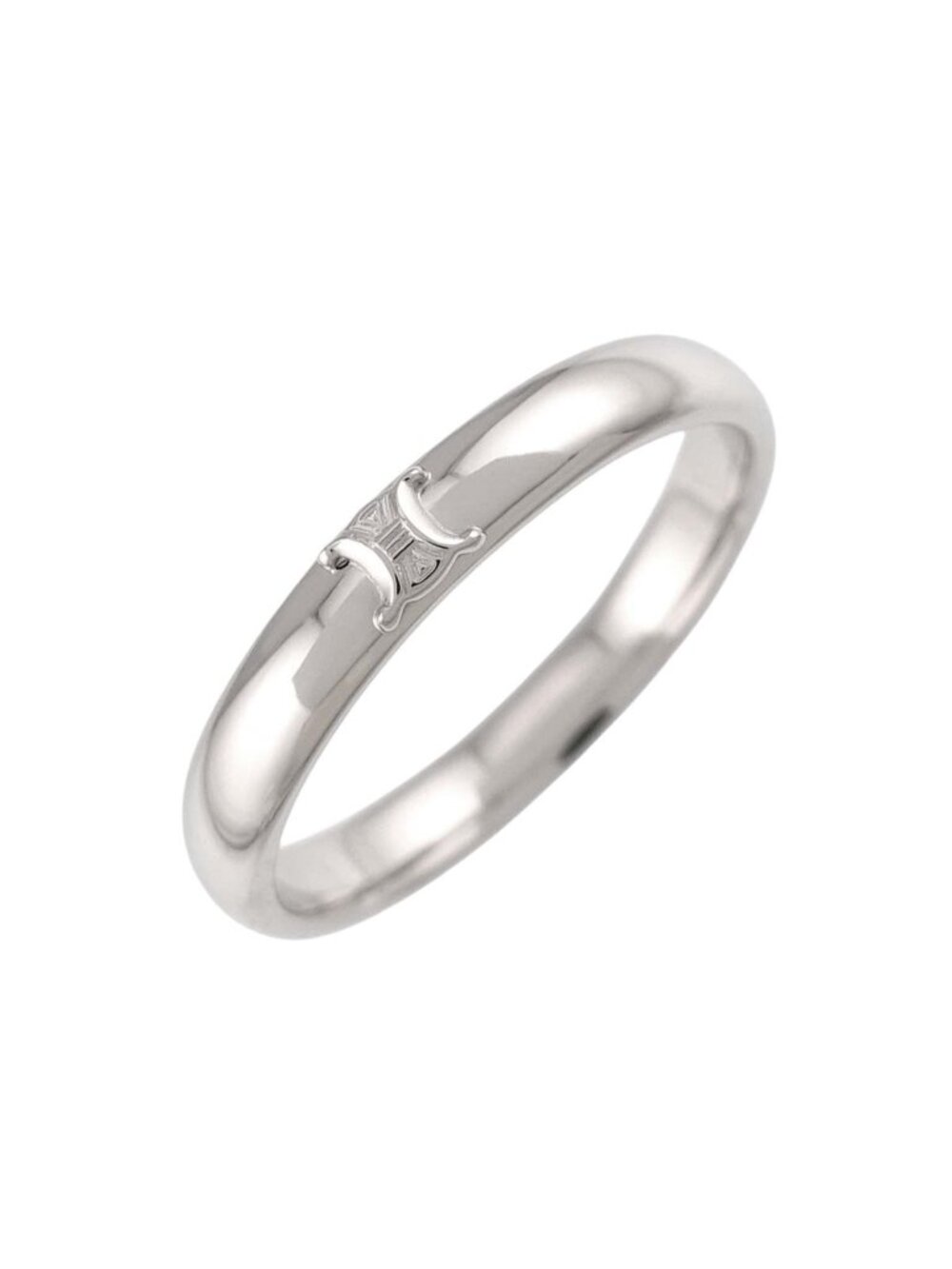 Celine Triomphe Ring Platinum Macadam